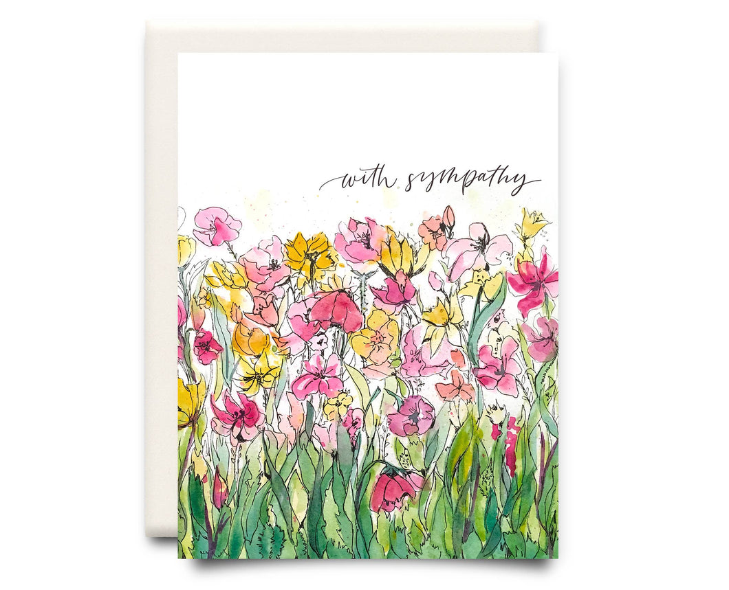 With Sympathy | Condolences Greeting Card