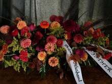 Load image into Gallery viewer, Autumnal tribute - Casket Spray
