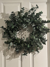 Load image into Gallery viewer, Preserved Eucalyptus Wreath
