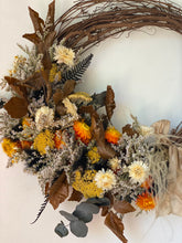 Load image into Gallery viewer, Fall Dried Wreath preorder
