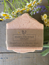 Load image into Gallery viewer, Grapefruit and Garden Mint Himalayan Salt Soap
