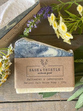Load image into Gallery viewer, Salt Water and Lemongrass Soap
